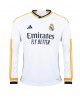 Günstige Real Madrid David Alaba #4 Heimtrikot 2023-24 Langarm